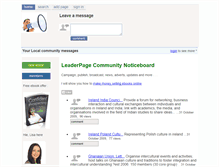 Tablet Screenshot of leaderpage.com